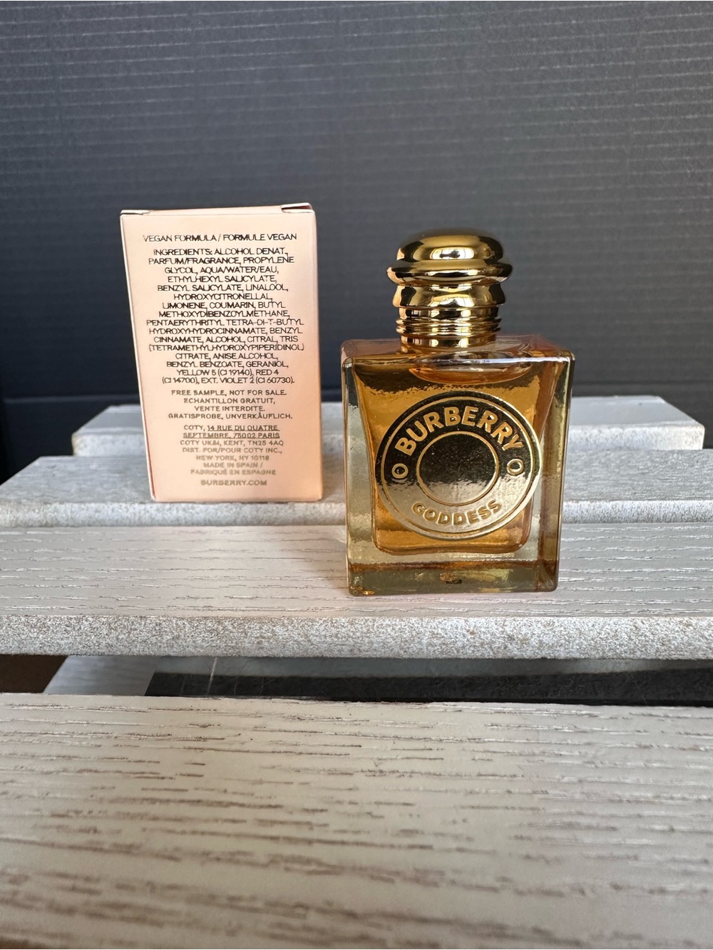 Burberry small perfume bottle